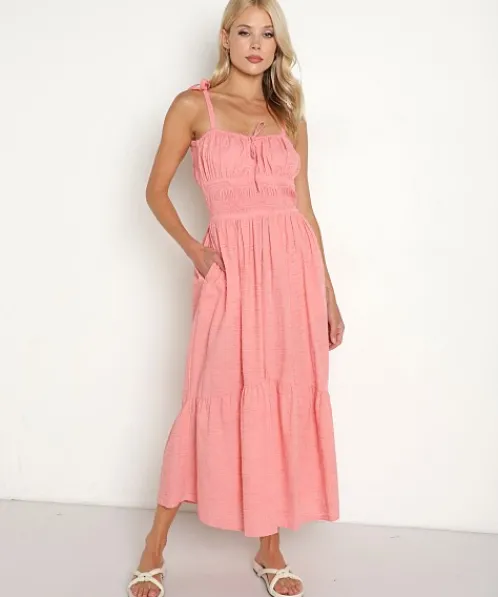 Rue Stiic Dresses>Cara Dress Calla Pink