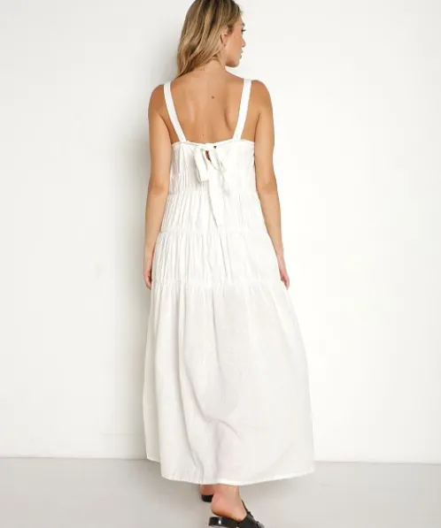Rue Stiic Dresses>Elsa Maxi Dress White