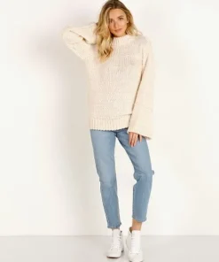Rue Stiic Knits>Hamilton Sweater Knit Off White