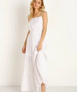 Rue Stiic Dresses>Tupelo Maxi Dress White