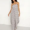 Saint Helena Dresses>Margaux Soiree Dress Ocean Floral