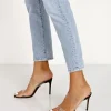 Schutz Heels>Ariella Heel Transparent Black