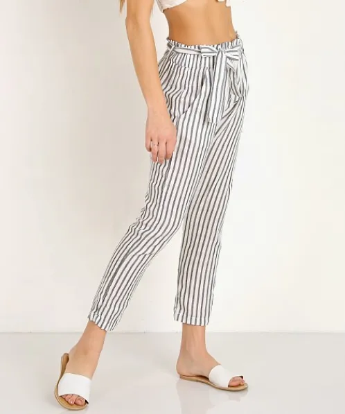 9seed Cover Ups | Pants>Leo Carrillo Paper Bag Pant Casablanca
