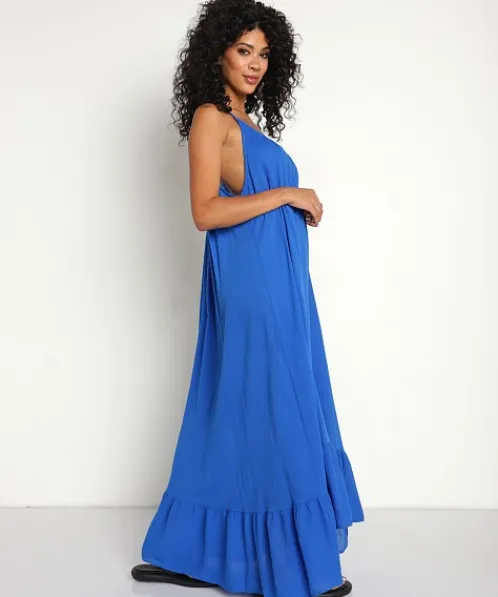 9seed Dresses>Paloma Klein Blue