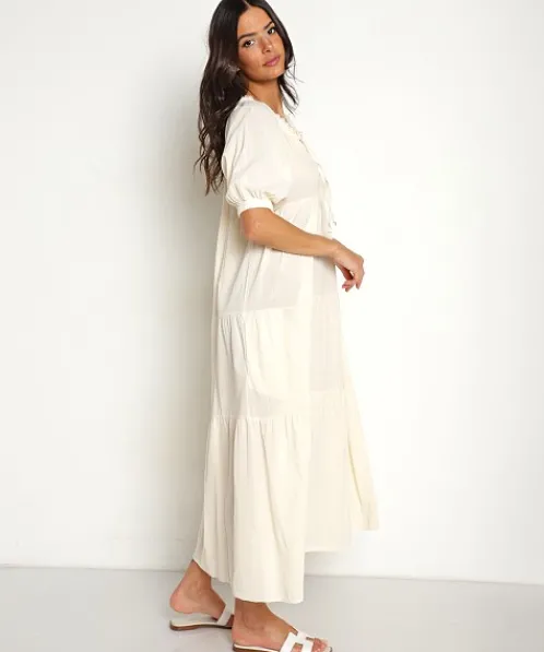 9seed Dresses>Provence Oatmeal
