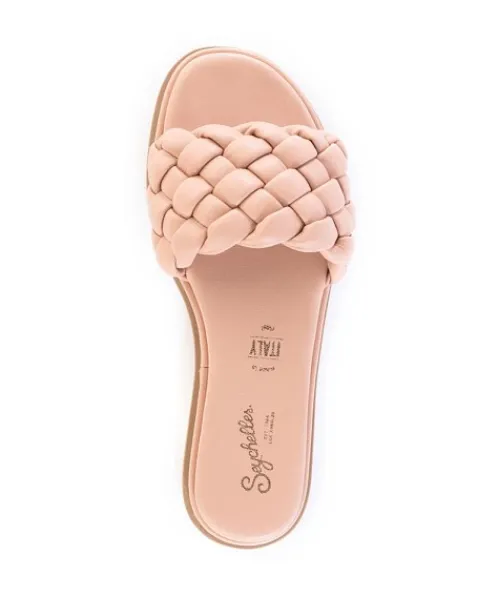 Seychelles Sandals>Bellissima Braided Slide Nude