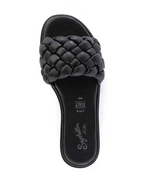 Seychelles Sandals>Bellissima Braided Slide Black