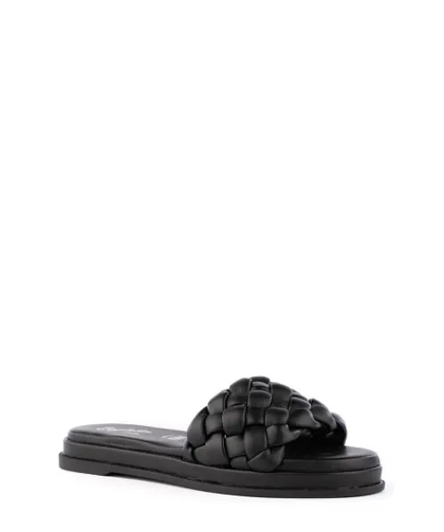 Seychelles Sandals>Bellissima Braided Slide Black