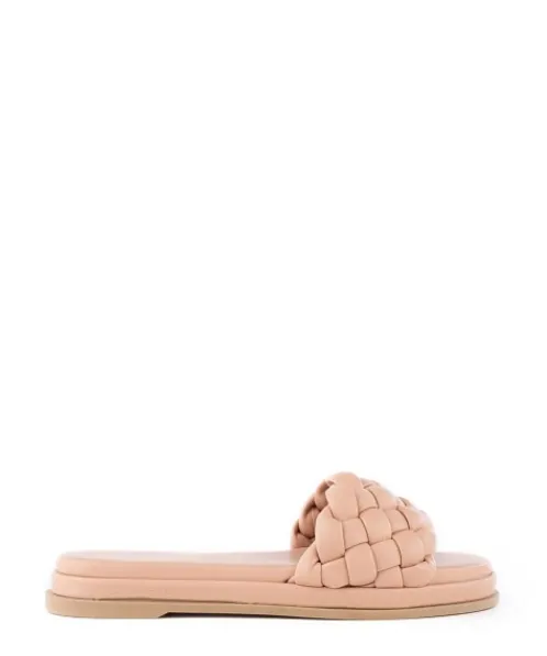 Seychelles Sandals>Bellissima Braided Slide Nude