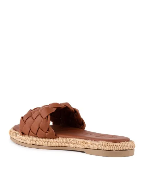 Seychelles Sandals>Bellissima Sandal Tan Vegan Leather w/ Raffia