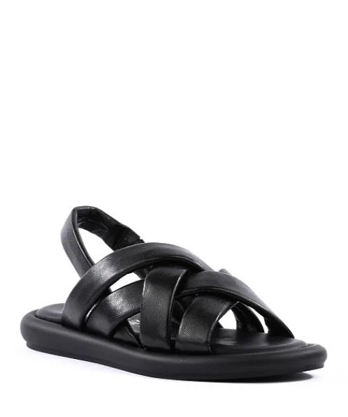Seychelles Sandals>Punchline Sandal Black Leather