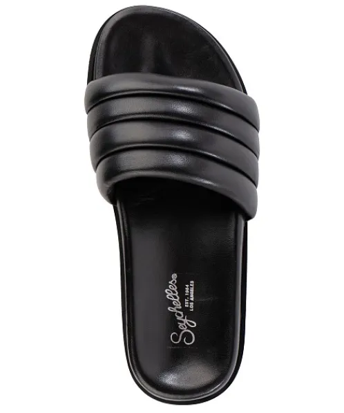 Seychelles Sandals>Vibe Check Sandal Black Leather