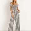 Show Me Your Mumu Pants>Archie Trouser Highway Stripe Flux