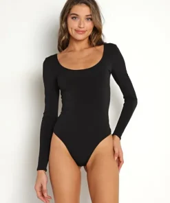 Show Me Your Mumu Bodysuits>Bridget Bodysuit Black