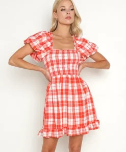 Show Me Your Mumu Dresses>Colvin Mini Dress Picnic Plaid