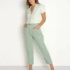Show Me Your Mumu Pants>Emilia Mom Jeans Sage Denim