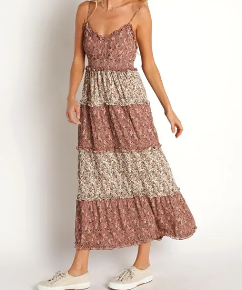 Show Me Your Mumu Dresses>Emira Maxi Dress Floral Print