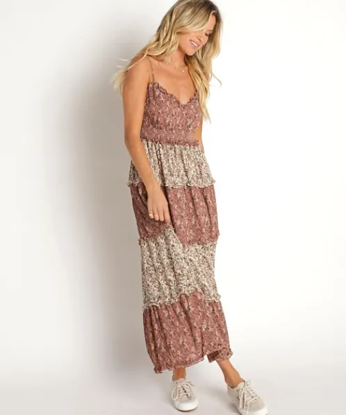 Show Me Your Mumu Dresses>Emira Maxi Dress Floral Print