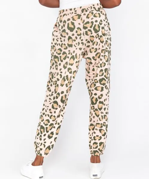 Show Me Your Mumu Pants>Huxley Pants Cheetah Sister Terry
