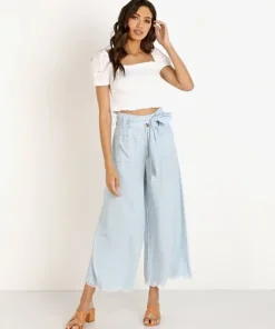 Show Me Your Mumu Pants>Lasso Pants Chambray