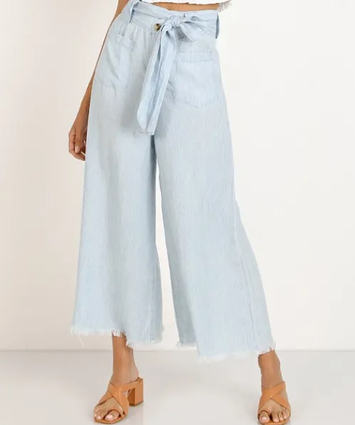 Show Me Your Mumu Pants>Lasso Pants Chambray