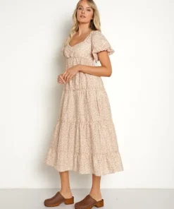 Show Me Your Mumu Dresses>Odette Midi Dress Ditsy Daisy