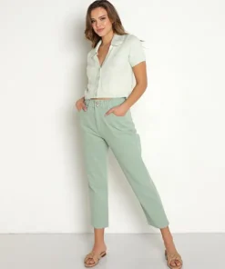 Show Me Your Mumu Knits>Scooter Sweater Seafoam Knit