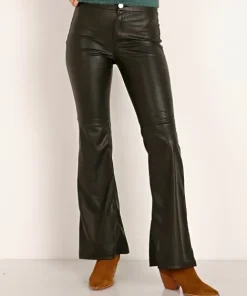 Show Me Your Mumu Pants>Tyson Pants Faux Leather Black