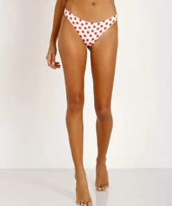 SAME Swim Bikinis>SKIN by Brief Bottom Cherry Polka Dot