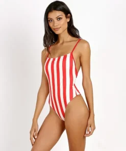 Solid & Striped One Pieces><noscript><img width=