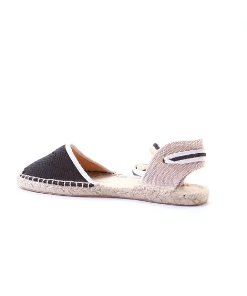 Soludos Flats>Classic Sandal Woven Black
