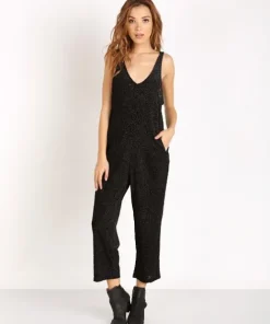 Somedays Lovin Rompers>Morrison Velvet Jumpsuit