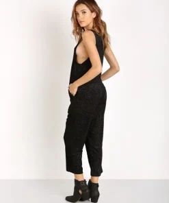 Somedays Lovin Rompers>Morrison Velvet Jumpsuit