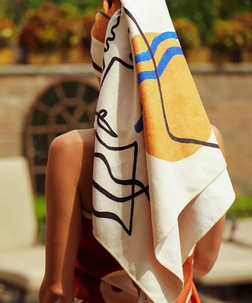 SORA Accessories>Recycled Beach.Yoga.Everything Towel Universe
