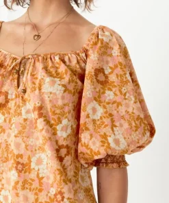 Spell Dresses>Anne Tunic Dress Peach