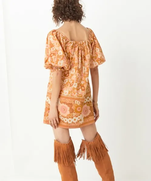 Spell Dresses>Anne Tunic Dress Peach