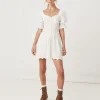 Spell Dresses>Bo Mini Dress White