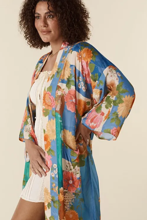 Spell Robes | Cover Ups>Carrie Robe Blue