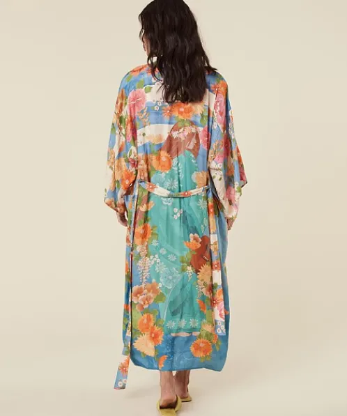 Spell Robes | Cover Ups>Carrie Robe Blue