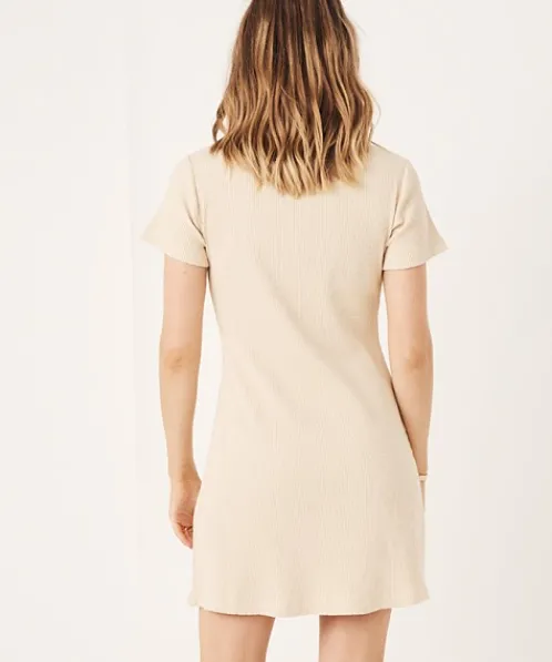Spell Dresses>Cosmos Rib Tee Dress Oat