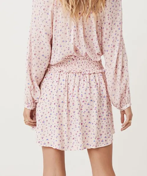 Spell Skirts>Dolly Mini Skirt Ditsy Pink