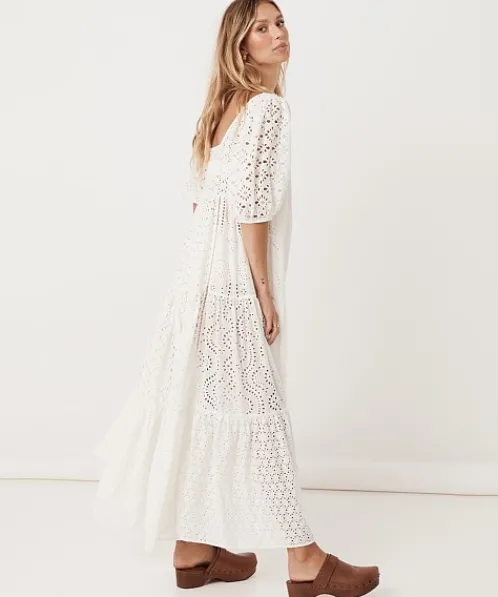 Spell Dresses>Lottie Gown with Slip White