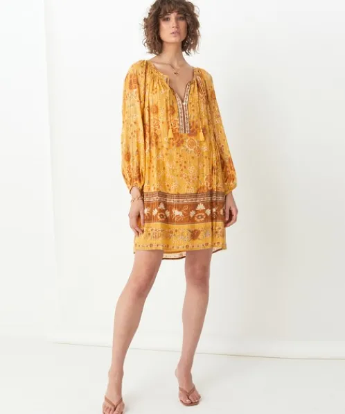 Spell Dresses>Mystic Tunic Dress Sunflower
