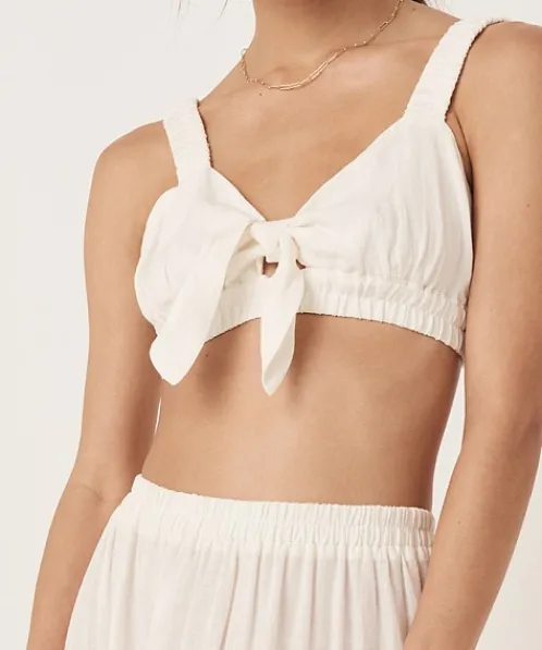 Spell Tops>Rose Garden Crop White