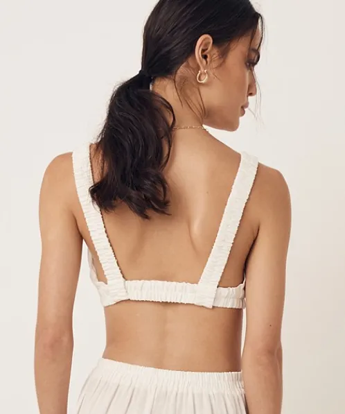 Spell Tops>Rose Garden Crop White