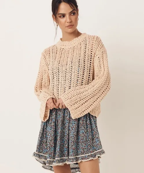 Spell Knits>Saskia Knit Jumper Honey