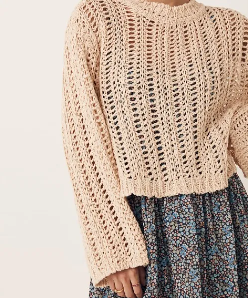 Spell Knits>Saskia Knit Jumper Honey