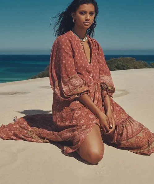 Spell Dresses>Utopia Gown Berry