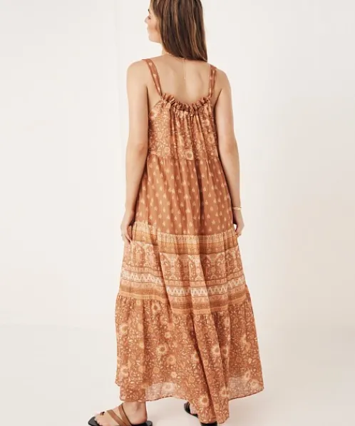 Spell Dresses>Utopia Strappy Sundress Cinnamon
