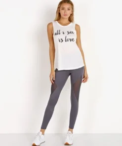 Spiritual Gangster Tops>All I See is Love Muscle Tank